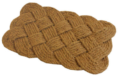 Woven Coir Rope Doormat.